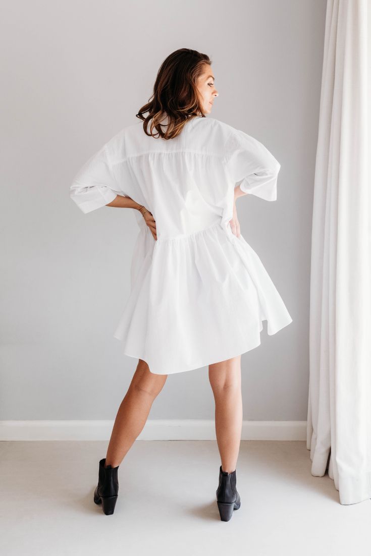 White lily outlet dress