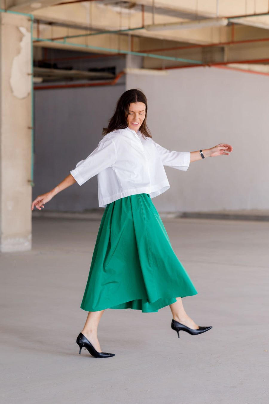 Emma Tee White Organic Cotton | EMILIA OHRTMANN